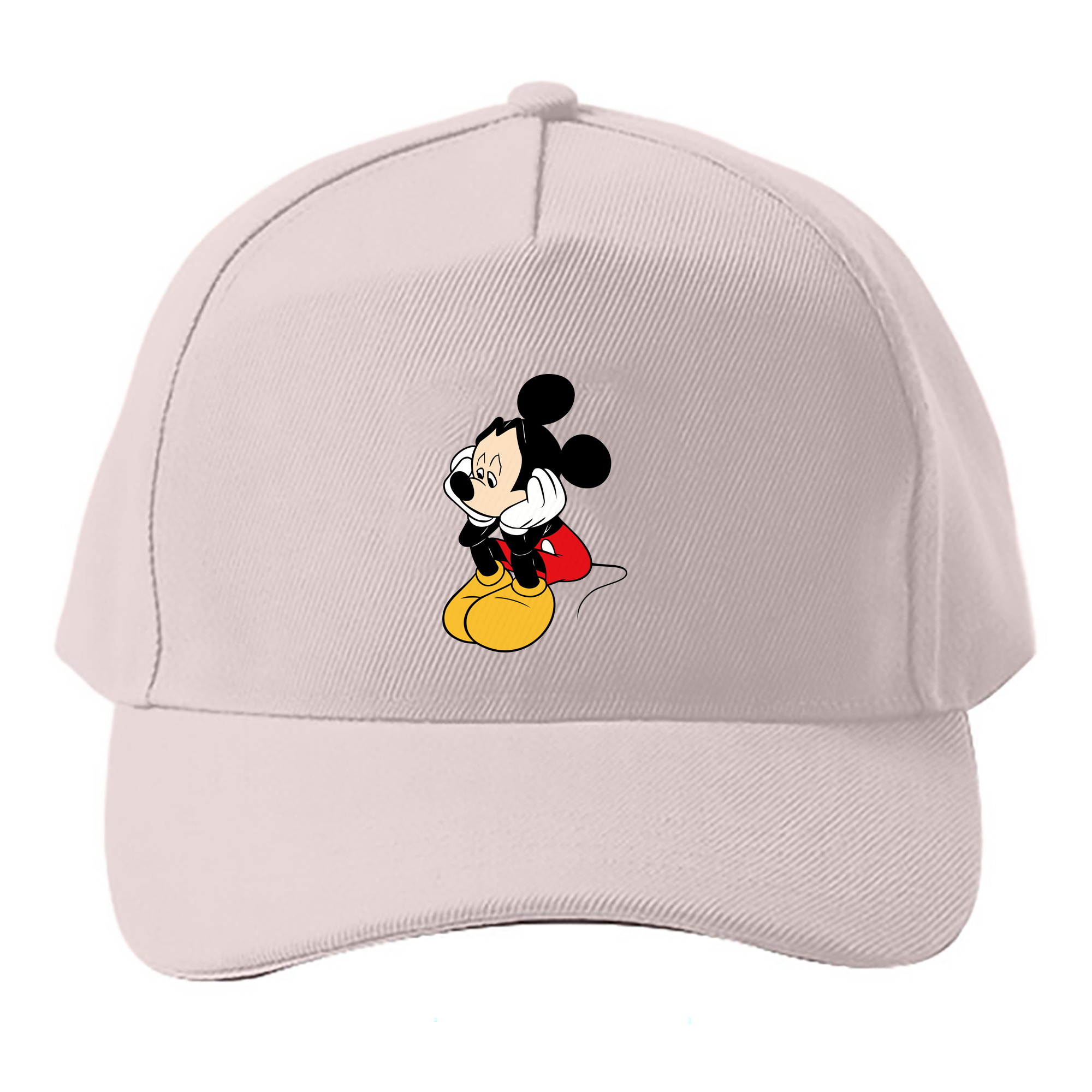 （画像用） ミッキーマウス Mickey Mouse ベースボールキャップ 綿100％ 男女兼用 帽子 スポーツ
